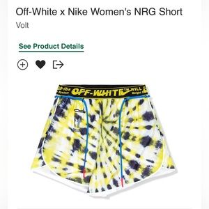 Off-White x Nike Women’s NRG Short Volt